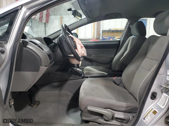 2010 Honda Civic Sdn DX-VP with VIN 2HGFA1F37AH503960, listed as a Copart auction lot 51849265 with 84,023 mi miles and Salvage Title. Bid and sale history available at carsss.com. Image 7.