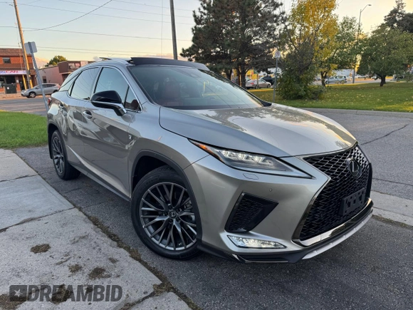 2021 Lexus RX with VIN 2T2YZMDA9MC300923, listed as a Copart auction lot 55517905 with 30,133 mi miles and Clean Title. Bid and sale history available at carsss.com. Image 1.