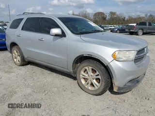 2011 Dodge Durango Crew with VIN 1D4RD4GG4BC725093, listed as a IAAI auction lot 41768019 with 224,814 mi miles and . Bid and sale history available at DreamBid. Image 1.