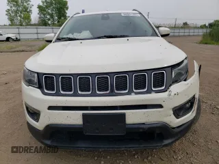2021 Jeep Compass Latitude with VIN 3C4NJDBB5MT524553, listed as a Copart auction lot 60867305 with 80,314 mi miles and Salvage title. Bid and sale history available at DreamBid. Image 5.