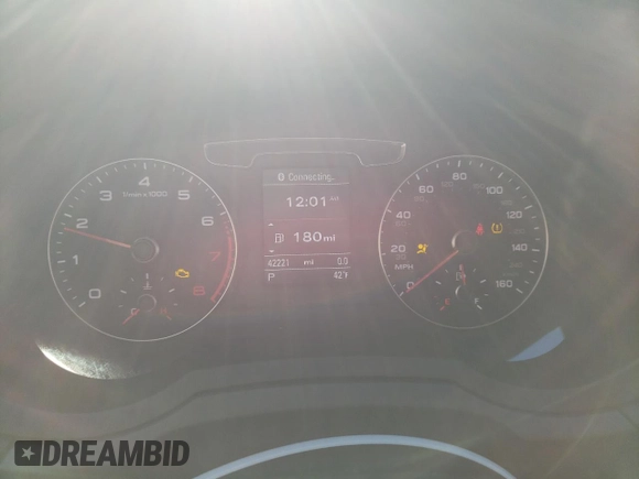2018 Audi Q3 Premium with VIN WA1ECCFS8JR020768, listed as a Copart auction lot 45134973 with 42,221 mi miles. Bid and sale history available at carsss.com. Image 9.