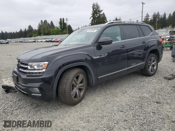 2019 Volkswagen Atlas SEL R-Line с VIN 1V2RR2CA0KC520762, выставлен на аукционе Copart как лот 56938535 с пробегом 44 780 миль миль и Списание • Salvage title. История ставок и продаж доступна на DreamBid. Изображение 1.