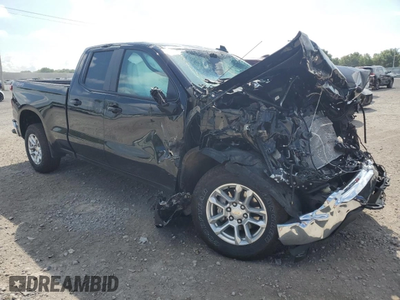 2023 Chevrolet Silverado 1500 LT with VIN 1GCRDDED0PZ250746, listed as a Copart auction lot 69834674 with 0 mi miles and Salvage Title. Bid and sale history available at carsss.com. Image 4.
