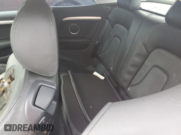 2016 Audi A5 Premium Plus with VIN WAUM2AFH6GN006703, listed as a Copart auction lot 74889044 with 0 mi miles and Non Repairable. Bid and sale history available at carsss.com. Image 10.