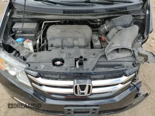 2015 Honda Odyssey EX-L with VIN 5FNRL5H61FB116578, listed as a Copart auction lot 53251415 with 148,497 mi miles and Salvage Title. Bid and sale history available at DreamBid. Image 13.