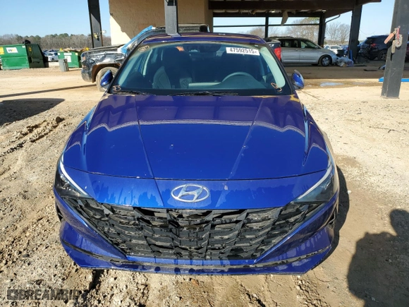 2023 Hyundai Elantra SEL with VIN 5NPLM4AG3PH091086, listed as a Copart auction lot 47592515 with 39,202 mi miles and Salvage Title. Bid and sale history available at carsss.com. Image 5.