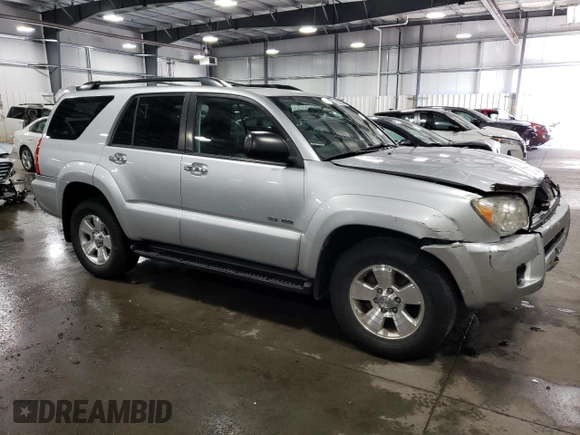 2007 Toyota 4Runner SR5 with VIN JTEBT14R070066200, listed as a Copart auction lot 71822674 with 84,011 mi miles and Salvage Title. Bid and sale history available at DreamBid. Image 4.