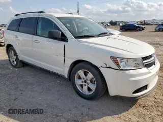 2013 Dodge Journey SE z VIN 3C4PDCAB0DT531874, wystawiony jako Copart lot #59524405 z przebiegiem 125 230 mil mil oraz Czysty tytuł • Clean title. Historia ofert i sprzedaży dostępna na DreamBid. Obrazek 4.