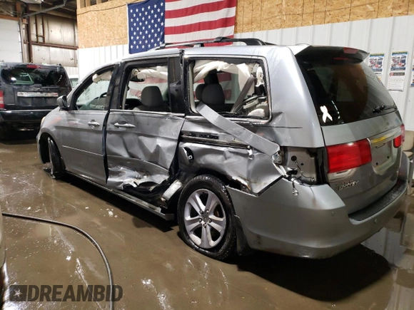 2008 Honda Odyssey Touring z VIN 5FNRL38918B104500, wystawiony jako Copart lot #47816145 z przebiegiem 262 179 mil mil oraz Szkoda całkowita • Salvage title. Historia ofert i sprzedaży dostępna na DreamBid. Obrazek 2.