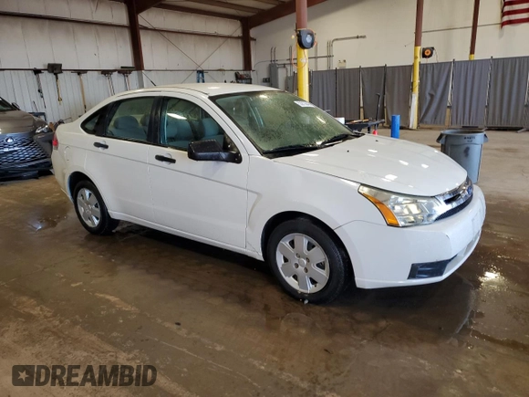 2010 Ford Focus S with VIN 1FAHP3EN6AW266261, listed as a Copart auction lot 53813645 with 19,843 mi miles and Salvage Title. Bid and sale history available at carsss.com. Image 4.