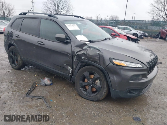 2018 Jeep Cherokee Latitude with VIN 1C4PJMCX4JD517792, listed as a IAAI auction lot 41524331 with Not provided miles and . Bid and sale history available at DreamBid. Image 1.