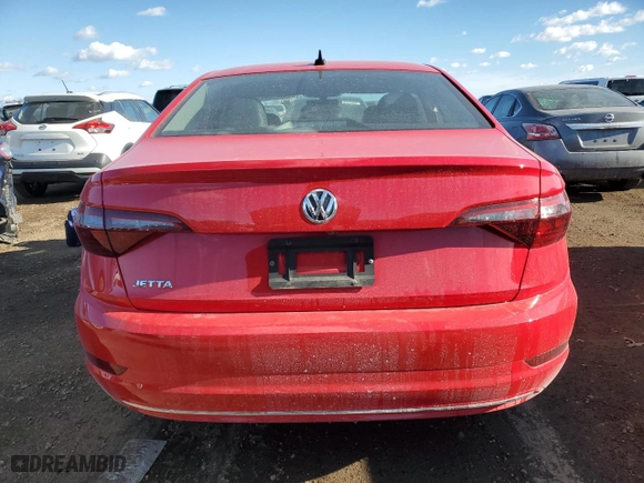 2021 Volkswagen Jetta S with VIN 3VWC57BU1MM099077, listed as a Copart auction lot 42410915 with 19,168 mi miles and Salvage Title. Bid and sale history available at carsss.com. Image 6.