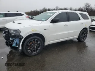 2021 Dodge Durango R/T z VIN 1C4SDJCT7MC848258, wystawiony jako Copart lot #48973495 z przebiegiem 33 195 mil mil oraz Szkody całkowita. Historia ofert i sprzedaży dostępna na DreamBid. Obrazek 1.