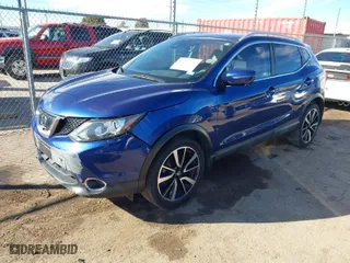 2017 Nissan Rogue Sport S with VIN JN1BJ1CP3HW004298, listed as a IAAI auction lot 41327345 with 71,275 mi miles. Bid and sale history available at carsss.com. Image 2.