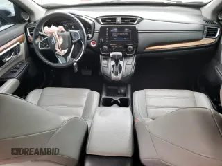 2018 Honda CR-V Touring with VIN 7FARW1H93JE055337, listed as a Copart auction lot 45045305 with 74,776 mi miles and Salvage Title. Bid and sale history available at DreamBid. Image 8.