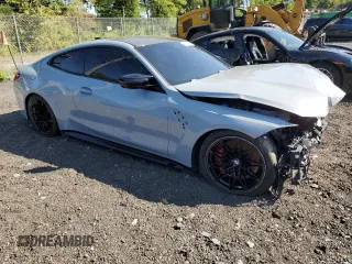 2021 BMW M4 Competition with VIN WBS33AZ08MCG63412, listed as a Copart auction lot 71305884 with 31,090 mi miles and Salvage Title. Bid and sale history available at carsss.com. Image 4.