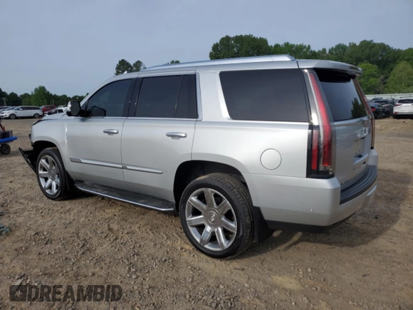 2018 Cadillac Escalade Luxury with VIN 1GYS3BKJ0JR372219, listed as a Copart auction lot 54104855 with 69,347 mi miles and Salvage title. Bid and sale history available at DreamBid. Image 2.