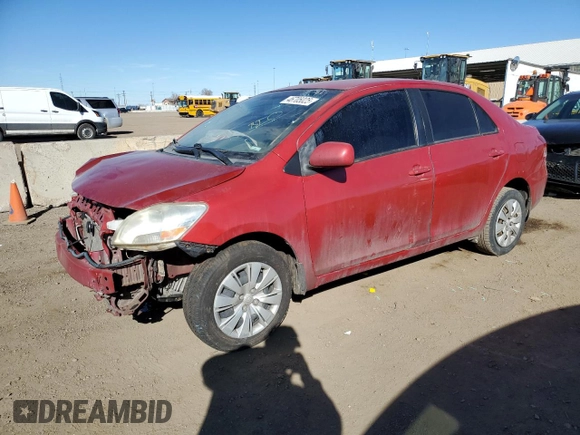 2012 Toyota Yaris with VIN JTDBT4K37C1419301, listed as a Copart auction lot 46705025 with 201,884 mi miles and Salvage Title. Bid and sale history available at DreamBid. Image 1.