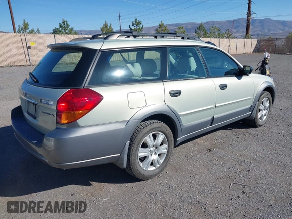 2005 Subaru Legacy Outback z VIN 4S4BP61C357307432, wystawiony jako IAAI lot #42258929 z przebiegiem 158 343 mil mil oraz . Historia ofert i sprzedaży dostępna na DreamBid. Obrazek 4.