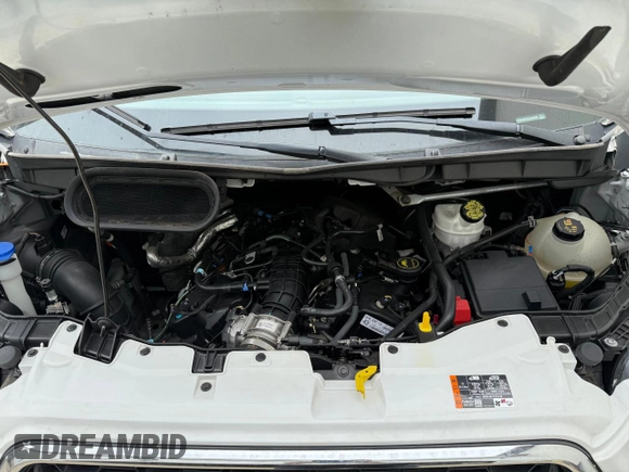 2020 Ford Transit with VIN 1FDWU8PG4LKA26945, listed as a Copart auction lot 57651985 with 9,378 mi miles and Clean title. Bid and sale history available at DreamBid. Image 7.