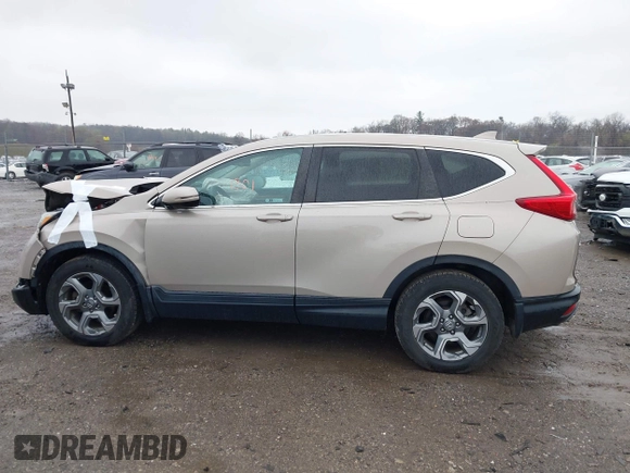 2018 Honda CR-V EX-L with VIN 2HKRW2H87JH681113, listed as a IAAI auction lot 41961301 with 85,672 mi miles. Bid and sale history available at carsss.com. Image 14.