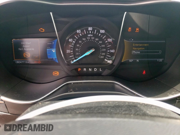 2017 Ford Fusion SE with VIN 3FA6P0H77HR216002, listed as a Copart auction lot 59891315 with 80,477 mi miles and Salvage title. Bid and sale history available at DreamBid. Image 9.
