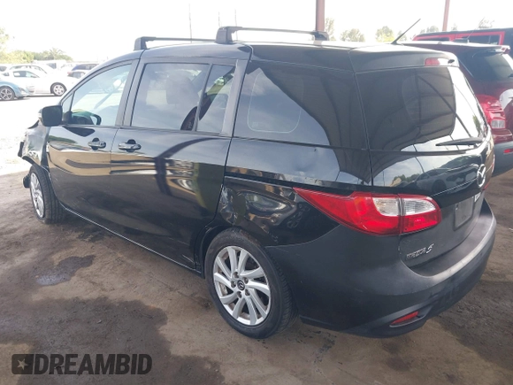 2015 Mazda 5 Sport with VIN JM1CW2BL2F0184901, listed as a IAAI auction lot 42116351 with 260,931 mi miles. Bid and sale history available at carsss.com. Image 3.