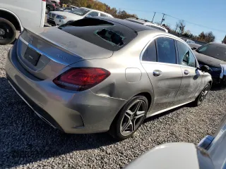 2020 Mercedes-Benz C 300 with VIN WDDWF8EB2LR551876, listed as a Copart auction lot 77541054 with 37,656 mi miles and Salvage Title. Bid and sale history available at DreamBid. Image 3.