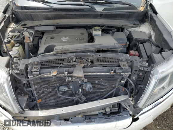 2016 Nissan Pathfinder S with VIN 5N1AR2MN0GC616376, listed as a Copart auction lot 57779555 with 150,896 mi miles and Salvage title. Bid and sale history available at DreamBid. Image 12.