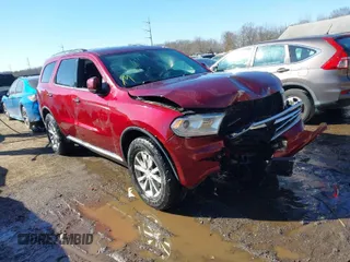 2017 Dodge Durango SXT with VIN 1C4RDJAG7HC681197, listed as a IAAI auction lot 41447627 with 150,766 mi miles and . Bid and sale history available at DreamBid. Image 1.