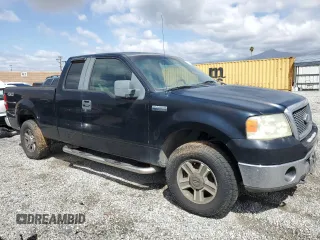 2007 Ford F-150 XLT with VIN 1FTPX14V07NA08070, listed as a Copart auction lot 51388075 with 187,176 mi miles and Clean Title. Bid and sale history available at carsss.com. Image 4.