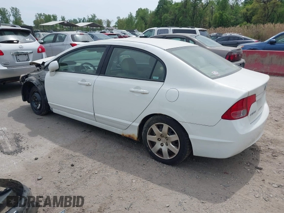 2006 Honda Civic LX with VIN 1HGFA16516L115196, listed as a IAAI auction lot 42125528 with 221,861 mi miles and . Bid and sale history available at DreamBid. Image 3.