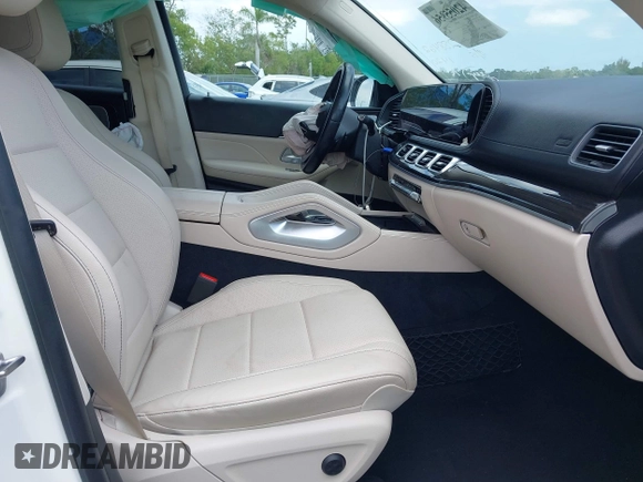 2021 Mercedes-Benz GLS 450 with VIN 4JGFF5KE3MA381420, listed as a IAAI auction lot 42055956 with 57,268 mi miles and . Bid and sale history available at DreamBid. Image 5.