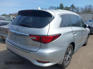 2017 Infiniti QX60 with VIN 5N1DL0MM8HC507403, listed as a IAAI auction lot 42079563 with 162,234 mi miles and . Bid and sale history available at DreamBid. Image 4.