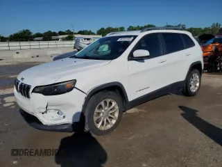 2020 Jeep Cherokee Latitude with VIN 1C4PJLCB9LD525694, listed as a Copart auction lot 58181565 with 37,106 mi miles and Salvage title. Bid and sale history available at DreamBid. Image 1.