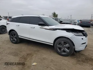 2022 Land Rover Range Rover Velar R-Dynamic S with VIN SALYT2EX7NA329896, listed as a Copart auction lot 55490345 with 54,878 mi miles and Salvage Title. Bid and sale history available at carsss.com. Image 4.