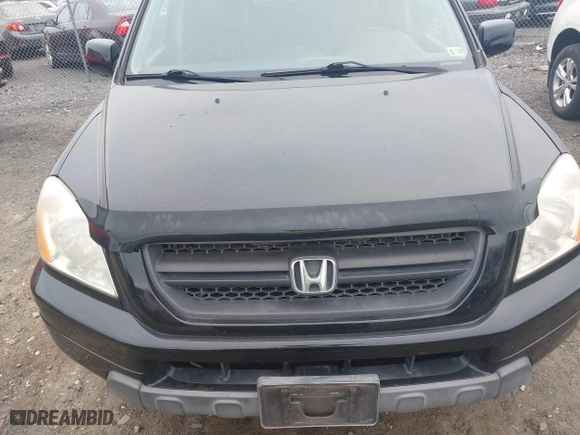 2005 Honda Pilot EX-L with NAVI with VIN 2HKYF187X5H572423, listed as a IAAI auction lot 42088750 with 203,265 mi miles. Bid and sale history available at carsss.com. Image 6.