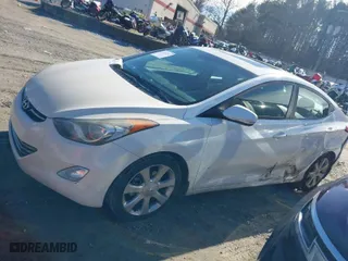 2013 Hyundai Elantra GLS PZEV with VIN 5NPDH4AE8DH246797, listed as a IAAI auction lot 41451702 with 172,500 mi miles. Bid and sale history available at carsss.com. Image 14.
