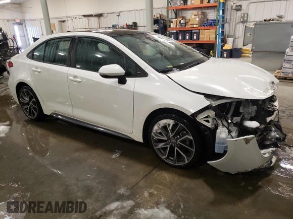 2021 Toyota Corolla SE with VIN 5YFP4MCE2MP074176, listed as a Copart auction lot 44899795 with 69,400 mi miles and Salvage Title. Bid and sale history available at DreamBid. Image 4.