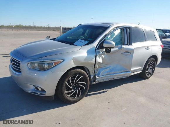 2015 Infiniti QX60 with VIN 5N1AL0MN1FC537223, listed as a IAAI auction lot 41845675 with 195,341 mi miles. Bid and sale history available at carsss.com. Image 17.