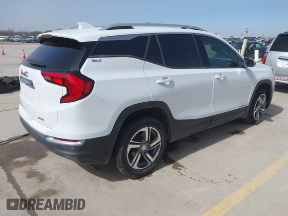 2019 GMC Terrain SLT with VIN 3GKALVEV3KL253496, listed as a IAAI auction lot 41716400 with 181,413 mi miles. Bid and sale history available at carsss.com. Image 4.