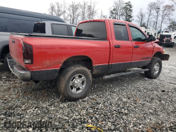2003 Dodge Ram 2500 ST with VIN 3D7KU28673G728440, listed as a Copart auction lot 44683945 with 244,728 mi miles and Salvage Title. Bid and sale history available at carsss.com. Image 3.