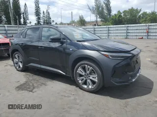 2023 Subaru Solterra Premium с VIN JTMABABA7PA044284, выставлен на аукционе Copart как лот 54517245 с пробегом 6 647 миль миль и На запчасти • Non repairable. История ставок и продаж доступна на DreamBid. Изображение 4.