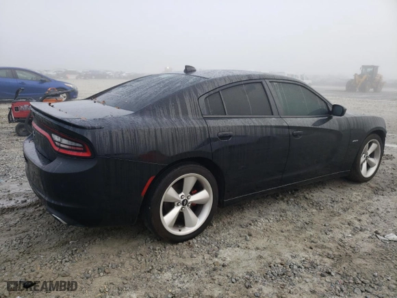 2017 Dodge Charger R/T with VIN 2C3CDXCT8HH595739, listed as a Copart auction lot 85005314 with 76,876 mi miles and Salvage Title. Bid and sale history available at carsss.com. Image 3.