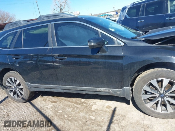 2015 Subaru Outback Limited with VIN 4S4BSANC2F3310472, listed as a IAAI auction lot 41755086 with 175,580 mi miles and . Bid and sale history available at DreamBid. Image 13.