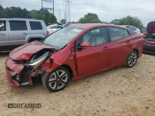 2016 Toyota Prius Four with VIN JTDKARFU8G3526003, listed as a Copart auction lot 52176035 with 146,516 mi miles and Salvage Title. Bid and sale history available at carsss.com. Image 1.