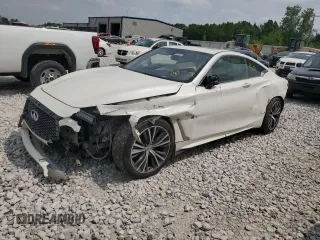 2018 Infiniti Q60 Sport with VIN JN1EV7EL1JM391854, listed as a Copart auction lot 58989155 with Not provided miles and Clean title. Bid and sale history available at DreamBid. Image 1.
