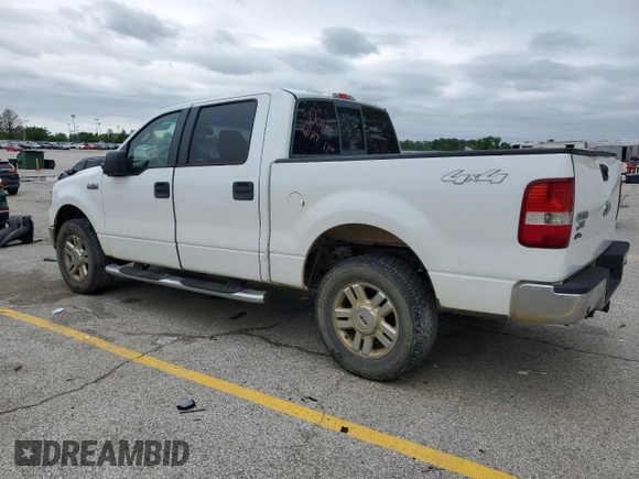 2008 Ford F-150 XLT with VIN 1FTPW14V88FA31353, listed as a Copart auction lot 55671745 with 206,024 mi miles and Clean title. Bid and sale history available at DreamBid. Image 2.