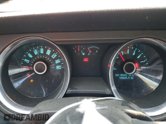 2014 Ford Mustang V6 with VIN 1ZVBP8AM9E5254818, listed as a Copart auction lot 49881225 with 149,665 mi miles and Salvage Title. Bid and sale history available at DreamBid. Image 9.