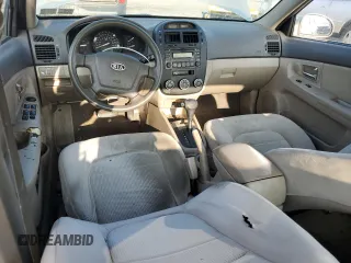2008 Kia Spectra EX z VIN KNAFE122785521941, wystawiony jako Copart lot #59147995 z przebiegiem 58 495 mil mil oraz Czysty tytuł • Clean title. Historia ofert i sprzedaży dostępna na DreamBid. Obrazek 8.